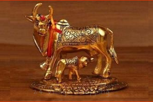 Cow With Kamdhenu Statue – 6