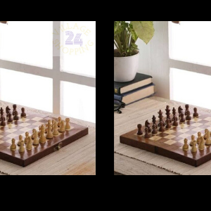 Wooden Magnetic Chess Game